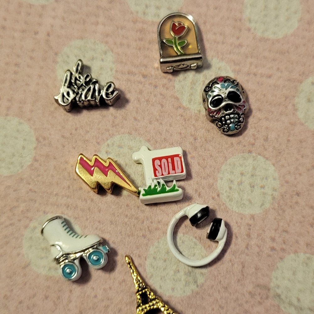 Origami Owl Charm Set Of 8